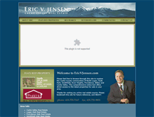 Tablet Screenshot of ericvjensen.com